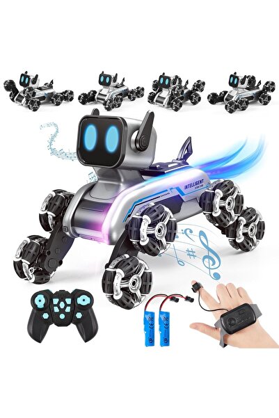 MJ TOYS Oyuncak 2.4 GhZ Uzaktan ve Bilekten Kumandalı Şarjlı 8 Teker Akrobat ...