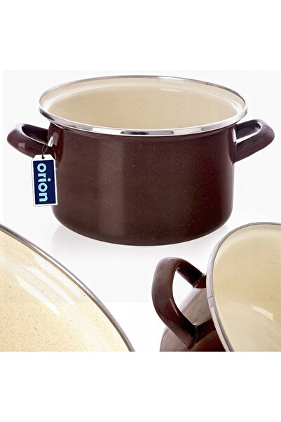 Orionis Vas emailat 2 L ORION BROWN Retro 18 cm Inducție Mașină de spălat vase