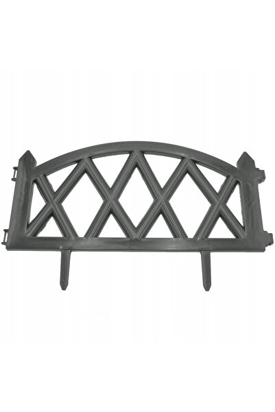 Orion Bordură tip palisadă pentru gard de grădină, cu reducere, grafit, 50x30...