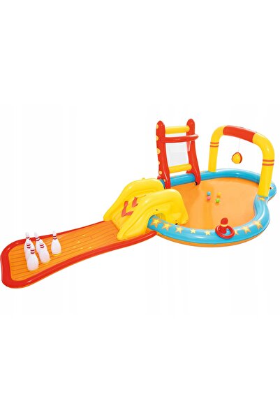 BESTWAY Zonă mare de joacă acvatică, piscină pentru copii, tobogan