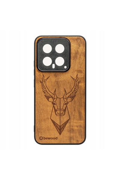 BewooDesign Husă din lemn Bewood pentru Xiaomi 14 JELEŃ IMBUIA