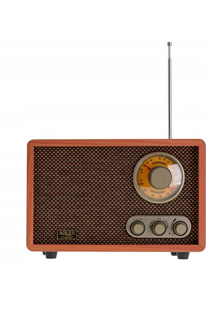 adler Radio FM Bluetooth retro elegant din lemn