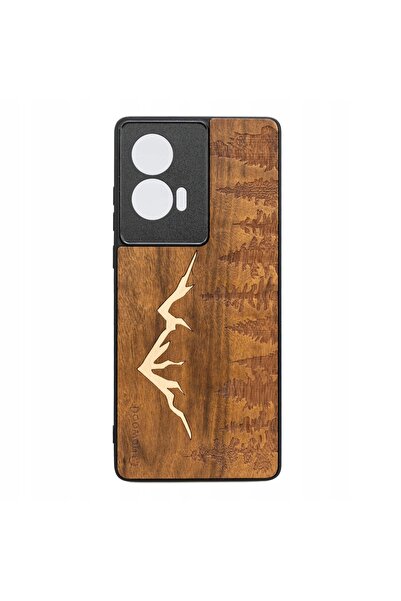 BewooDesign Husă din lemn Bewood pentru Motorola Edge 50 Fusion GÓRY IMBUIA