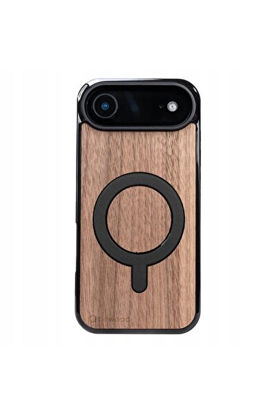 BewooDesign Husă din lemn Bewood pentru iPhone 17 Air, NUCĂ AMERICANĂ, cu Mag...