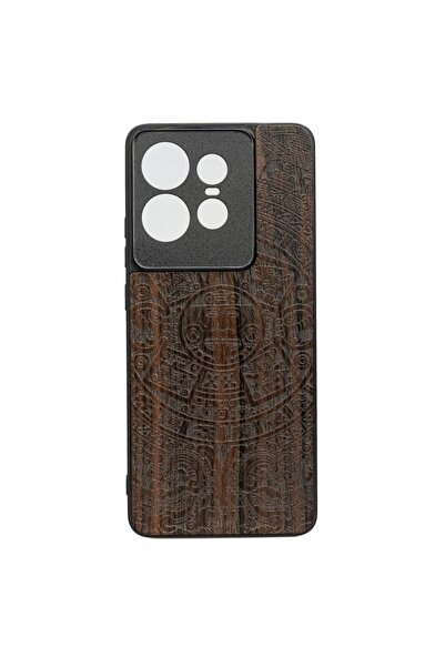 BewooDesign Husă din lemn Bewood pentru Motorola Edge 50 Pro AZTEC CALENDAR Z...