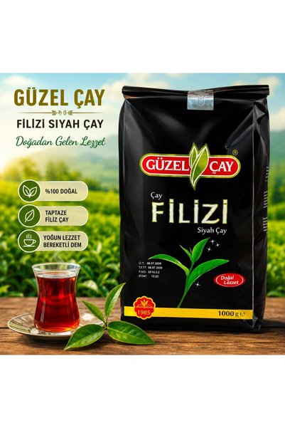 Güzel Çay Guzel Cay Black Sprouts 1000 Gr
