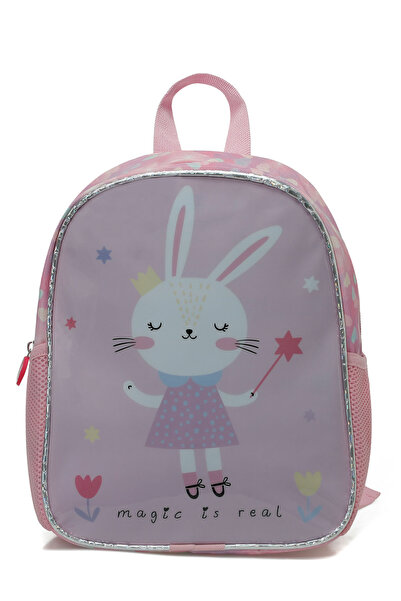 Polaris Geantă de grădiniță pentru fete, multicoloră, BTS RABBIT BPCK