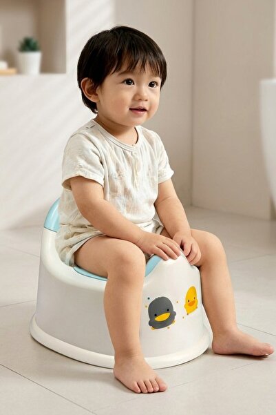 Generic 1Pc Pp Non Slip Potty Training Toilet Chair Removable Bowl Lid Backre...