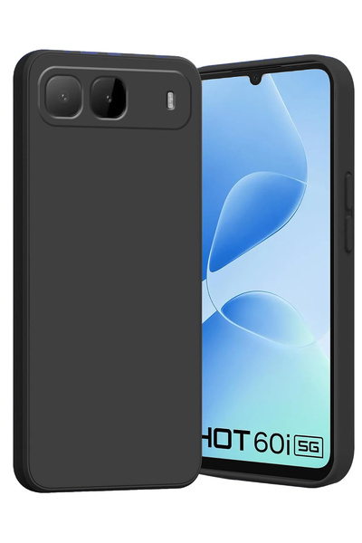 Nezih Case İnfinix Hot 60İ 5G Uyumlu Kamera Korumalı Lansman Kadife İç Yüzeyl...