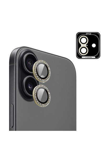 Ipg واقي عدسة الكاميرا ProLENS لهاتف iPhone 17 مع إطار من حجر الألماس، زجاج م...