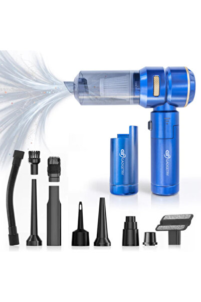 Gadgetry Aspirator Auto Portabil PRO3 cu Acumulator Interschimbabil 7500mAh 4...