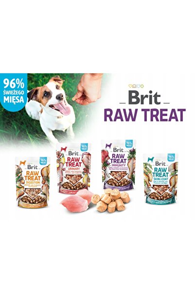Brit Gustare pentru câini RAW Immunity Miel și Pui 40 g