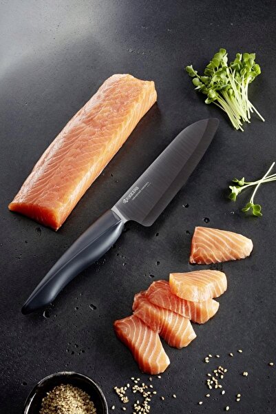 KYOCERA Cuțit Santoku ZK-140BK-BK