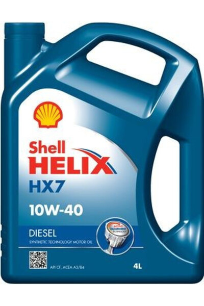 SHELL Λάδι κινητήρα Helix HX7D 10W40 CF 4L