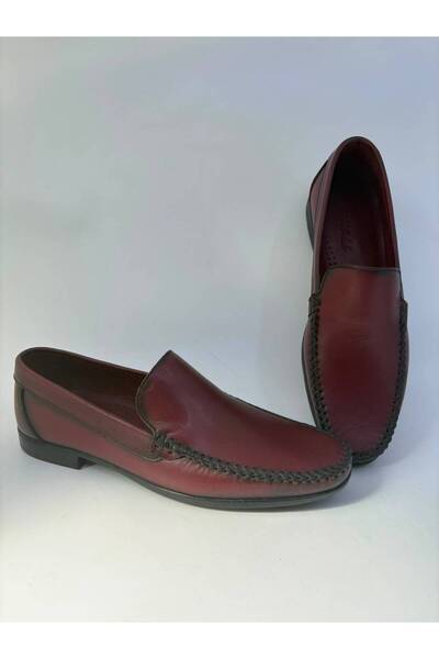 Papuccu Bordo Men's Genuine Leather Loafer