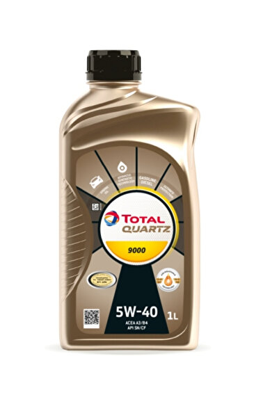 TOTAL Моторно масло Quartz 9000 5W40 1 л
