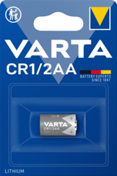 Varta Κυλινδρική Μπαταρία Λιθίου CR1/2AA Μπλίστερ 1 τεμάχιο