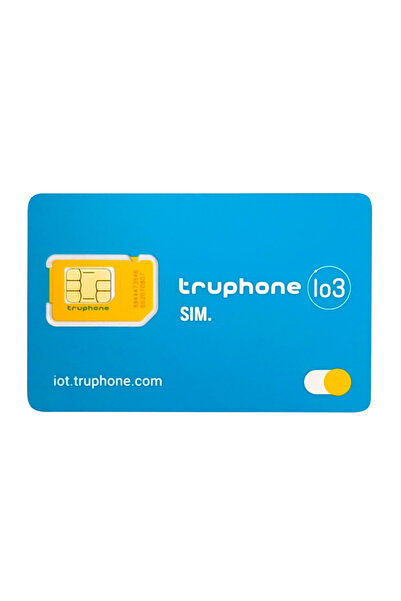 TRUPHONE Προπληρωμένη κάρτα SIM Io3, 500MB, για GPS tracker