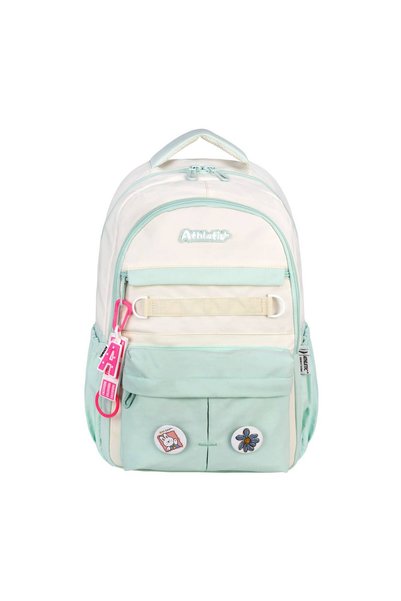 Alanç Gift Ultra Light Premium Water-Resistant Unisex Middle and High School Backpack with Accessories and Hidden Back Pocket