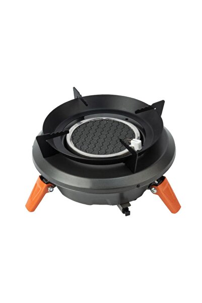 Tradeo Portable Camping Gas Stove with Remote Hose, Foldable Legs, Piezo Igni...