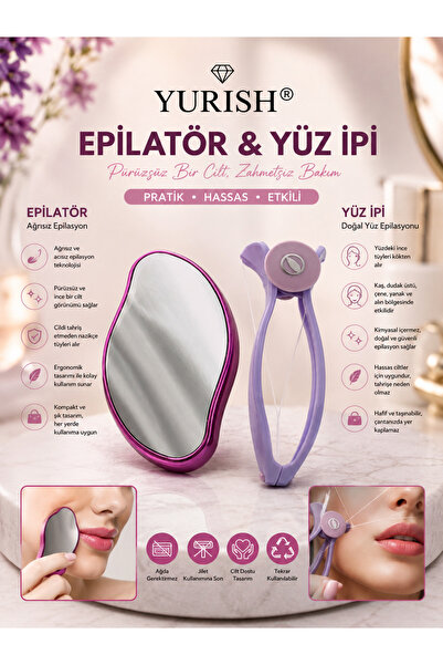 YURISH Epilasyon Aleti & Yüz İpi