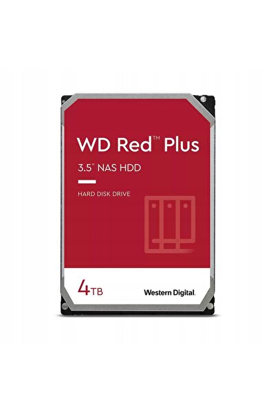 NO BRAND WD Red Plus 4TB SATA 6Gb/s 3.5 inch HDD intern cu 258MB cache, vrac