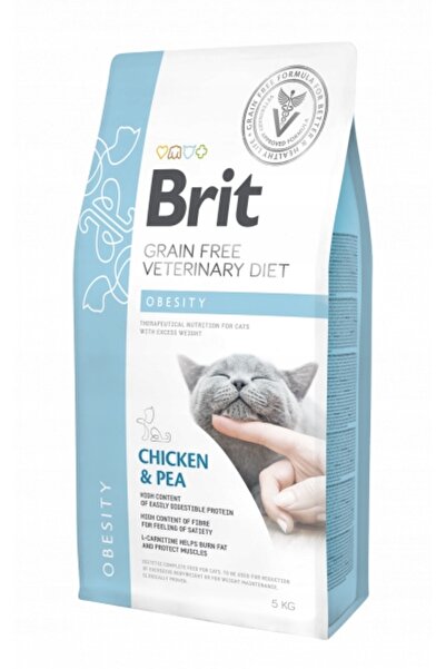 NO BRAND Hrană pentru pisici BRIT Grain Free Veterinary Diets Cat Obesity 2 kg