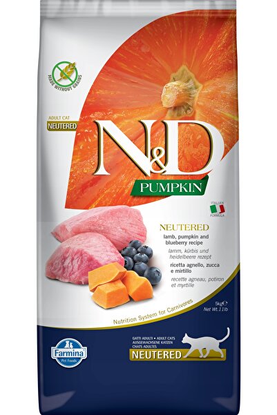 Farmina Hrană pentru pisici Carne de miel cu dovleac și afine Adult 5 kg