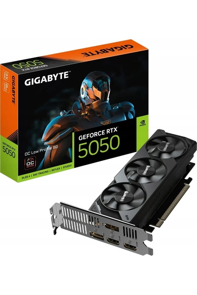 NO BRAND Placă grafică GIGABYTE GeForce RTX 5050 Low Profile OC 8GB DLSS 4