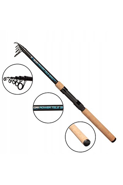 Mikado Lansetă de spinning Sasori Power Tele 2.40 m / 40-80g