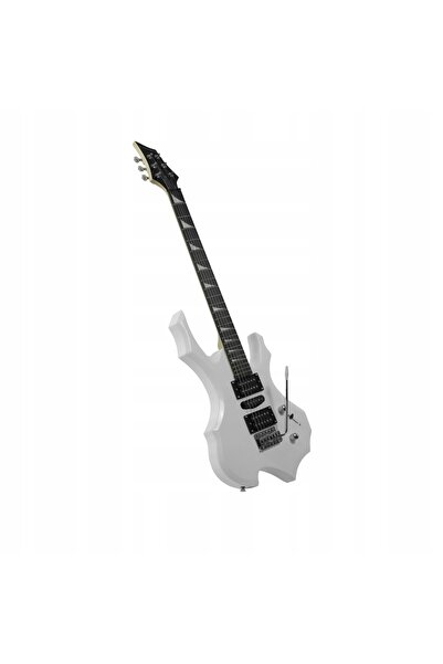 MUSICMATE Chitară electrică MM-G170 Odyssey Albă