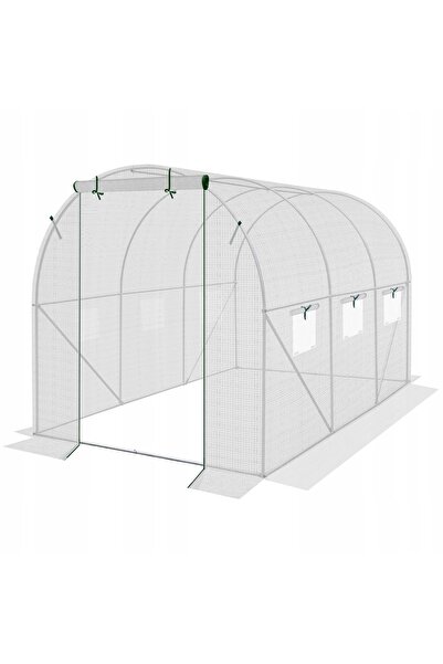 NO BRAND Folie pentru sera SASKA GARDEN 200 x 300 x 200 cm Alb