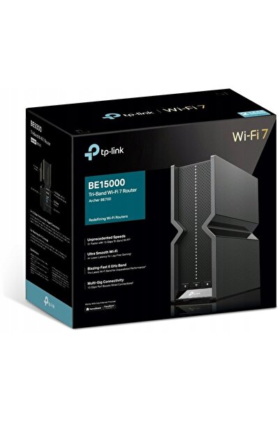 NO BRAND Router TP-LINK Archer BE700 2.4 / 5 / 6 GHz (TriBand), Wi-Fi Mesh