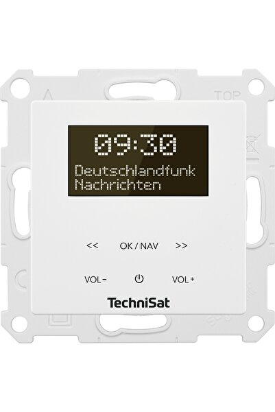 NO BRAND Radio de rețea TECHNISAT Digitradio Up 5 FM DAB+ Alb