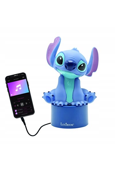 LEXIBOOK Lampă cu difuzor Disney Stitch NS01D