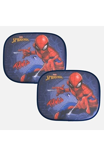 SPIDERMAN Set 2 Parasolare Auto cu Ventuze pentru Geam Lateral, 44x36 cm