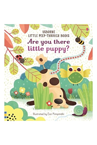 Usborne Book "Are You There Little Puppy?", with cardboard pages by Sam Tapli...
