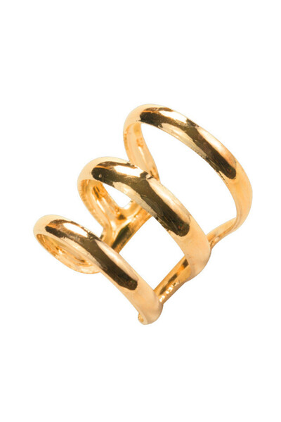 VeeShop Cercel ear cuff, model helix cu 3 bare
