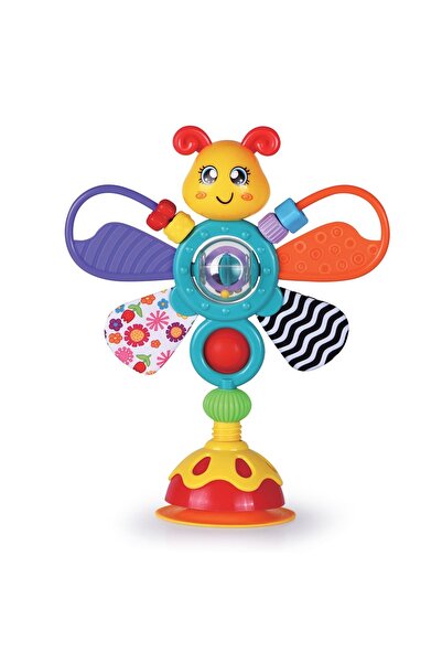 OEM Jucărie fluture cu ventuză și activități - 26cm