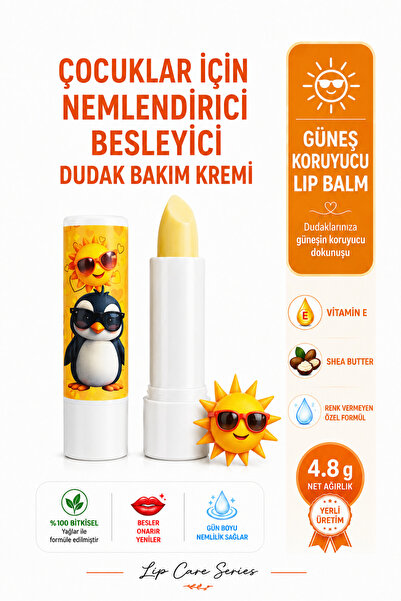 cliniclife Çocuklar için Spf-50 koruyuculu nemlendirici besleyici dudak bakım...