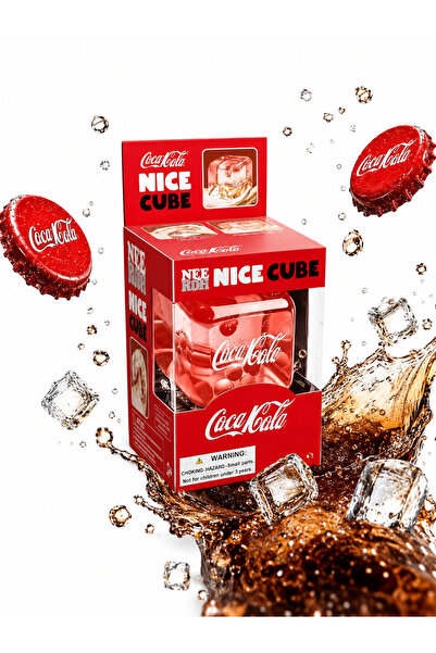 Geneic Cola Nice Cube Squishy Fidget Toy | Nee Doh Gel Ice Cube Stress Ball f...
