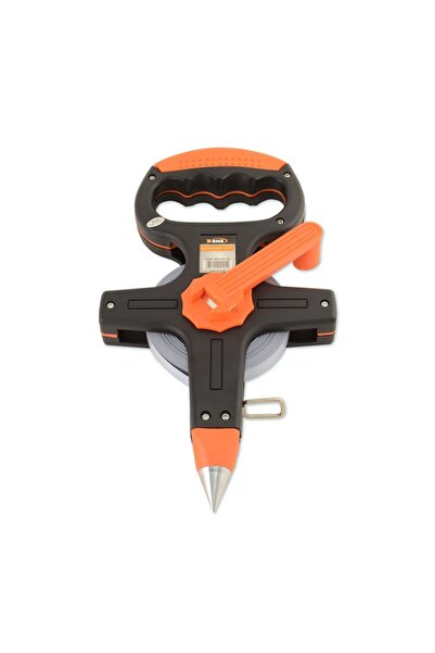 Lawazim BMB 30m Open Reel Steel Measuring Tape with Handle and Ground Spike