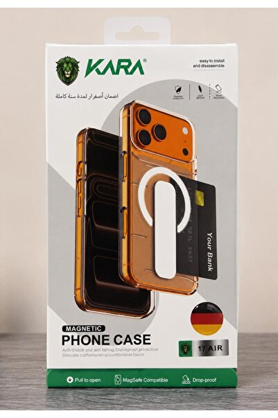 KARA Kara Anti-Yellowing Clear Case for iPhone 17 Air - Magsafe Compatible & ...