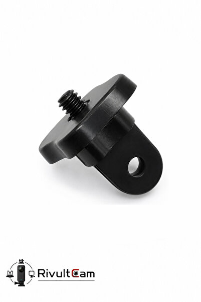 RivultCam GoPro - Insta360 ve 1/4" Tripod Vidası Dönüştürücü Adaptör