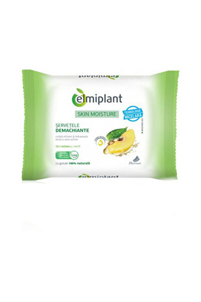 ELMIPLANT Skin Moisture Servetele Demachiante Ten Normal si Mixt Elmiplant, 2...