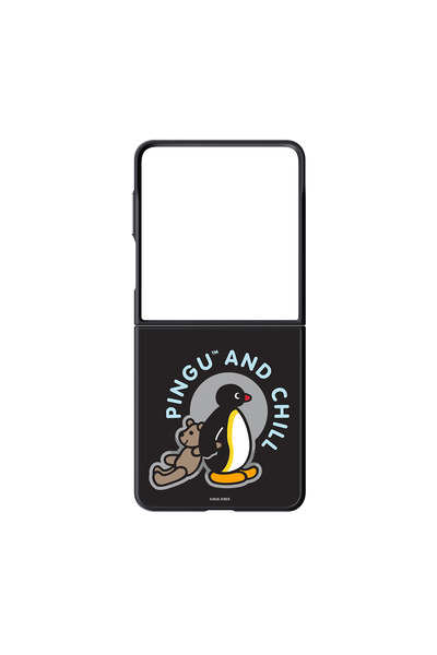 Samsung Galaxy Z Flip8  Aynalı Magnet Kılıf (PinGu) - Çok Renkli