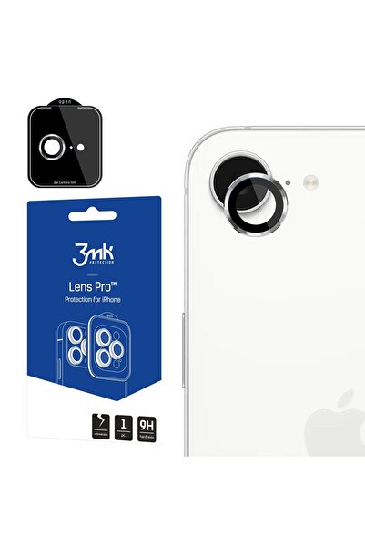 3MK Protecție din sticlă pentru lentila camerei iPhone SE4/16E