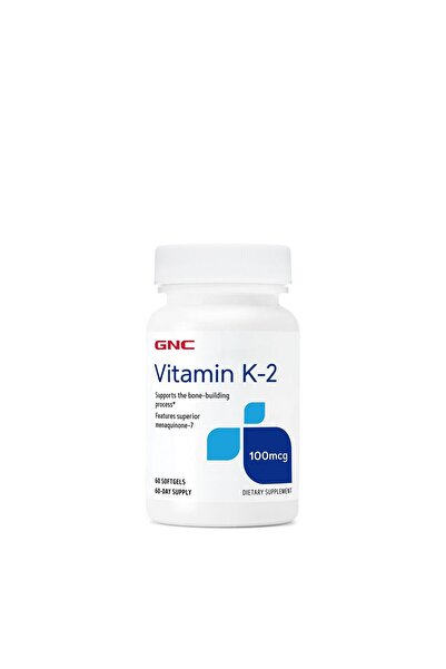 GNC Vitamina K-2 100mcg 60cps moi