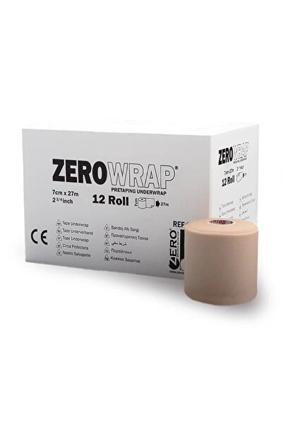 Zero Sports Medicine Zerowrap Tape Underwrap Bandaj Altı Sünger 7cm x 27m