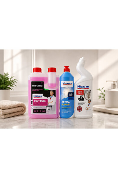 MISAVAN PROFESSIONAL Pachet promotional Misavan - Curatenie completa pentru i...
